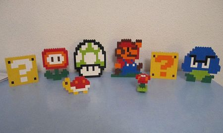 Lego Pixel Art by mallox, on Flickr